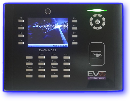 Pointeuse EvoTechC9.3-MIFARE