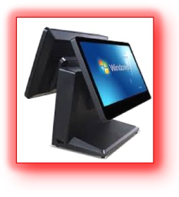 POS All-in-one Touch Computer SG 15 Intel Celeron J1900