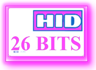 Badge HID 26 BITS