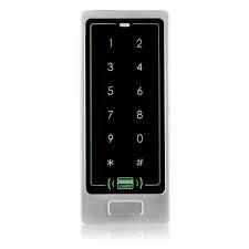 Clavier imperméable extérieur à un relais pour le contrôle d'accès autonome